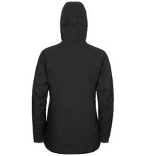 Odlo Winterjacke Ascent S-Thermic Mid mit Kapuze (Isolierjacke, winddicht, atmungsaktiv) schwarz Damen